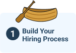 Map marker: Build your hiring process