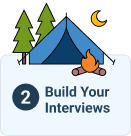 Map marker: Build Your Interviews