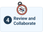 Map marker: Review and collaborate